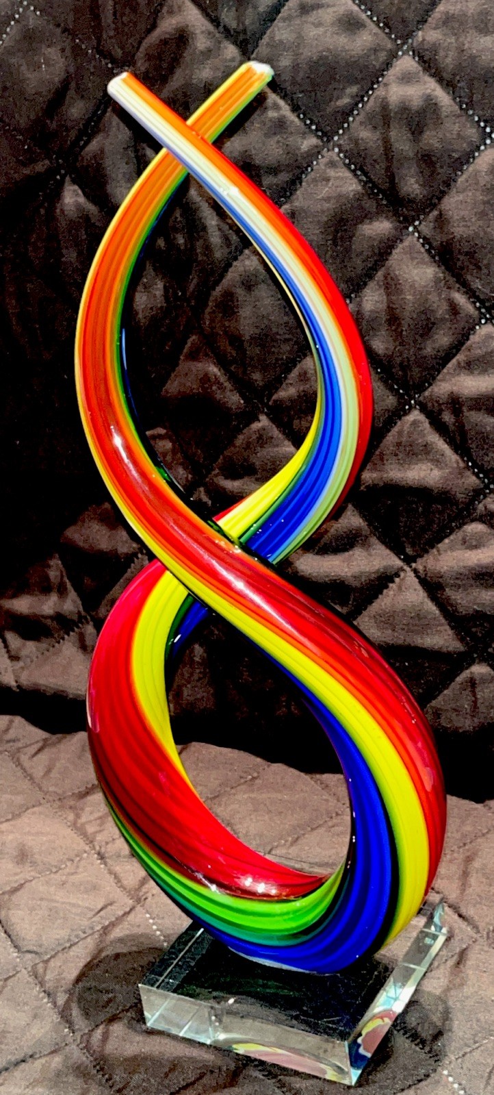 Contemporary Badash Crystal Rainbow Art Glass