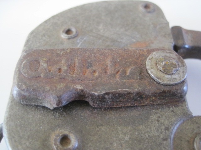 Antique Railroad Lock B Adlake CRI &P RR Yale