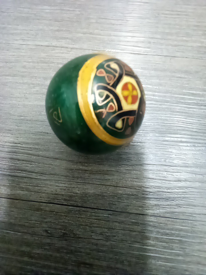Vintage Chinese 8 Ball Hand Massage Chiming Ch Ball