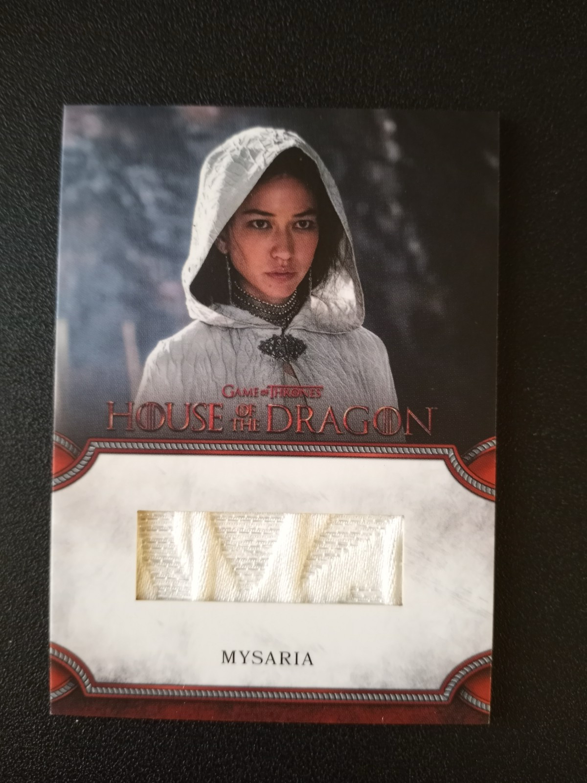 2024 Rittenhouse House Of The Dragon #RC26 Mysaria Worn Costume Material Relic
