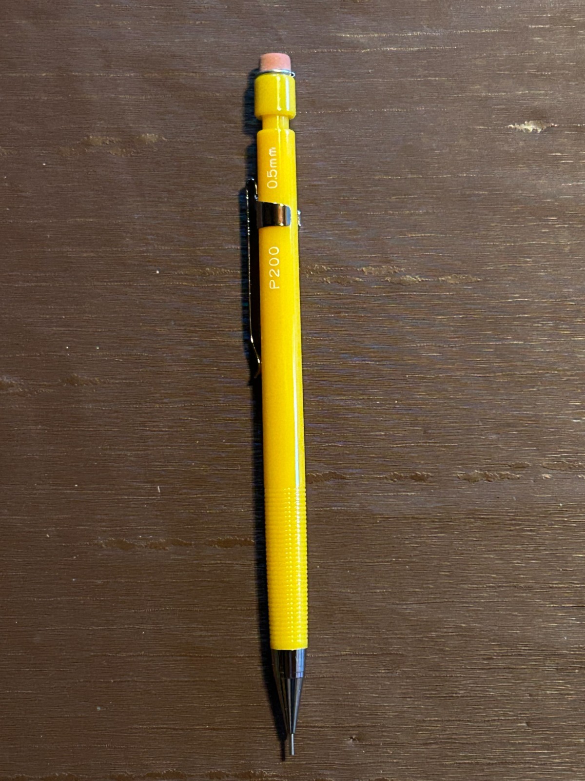 Vintage Yellow Scripto P200 0.5 Ultra Thin Lead Mechanical Pencil - Brand New