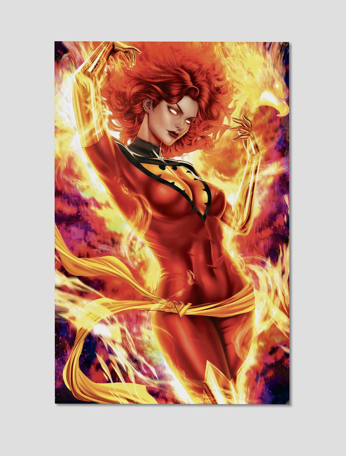 Jean Grey #1 (2023) Phoenix Cosmic Hero Giclee Print Poster 11x17 Marvel WallArt