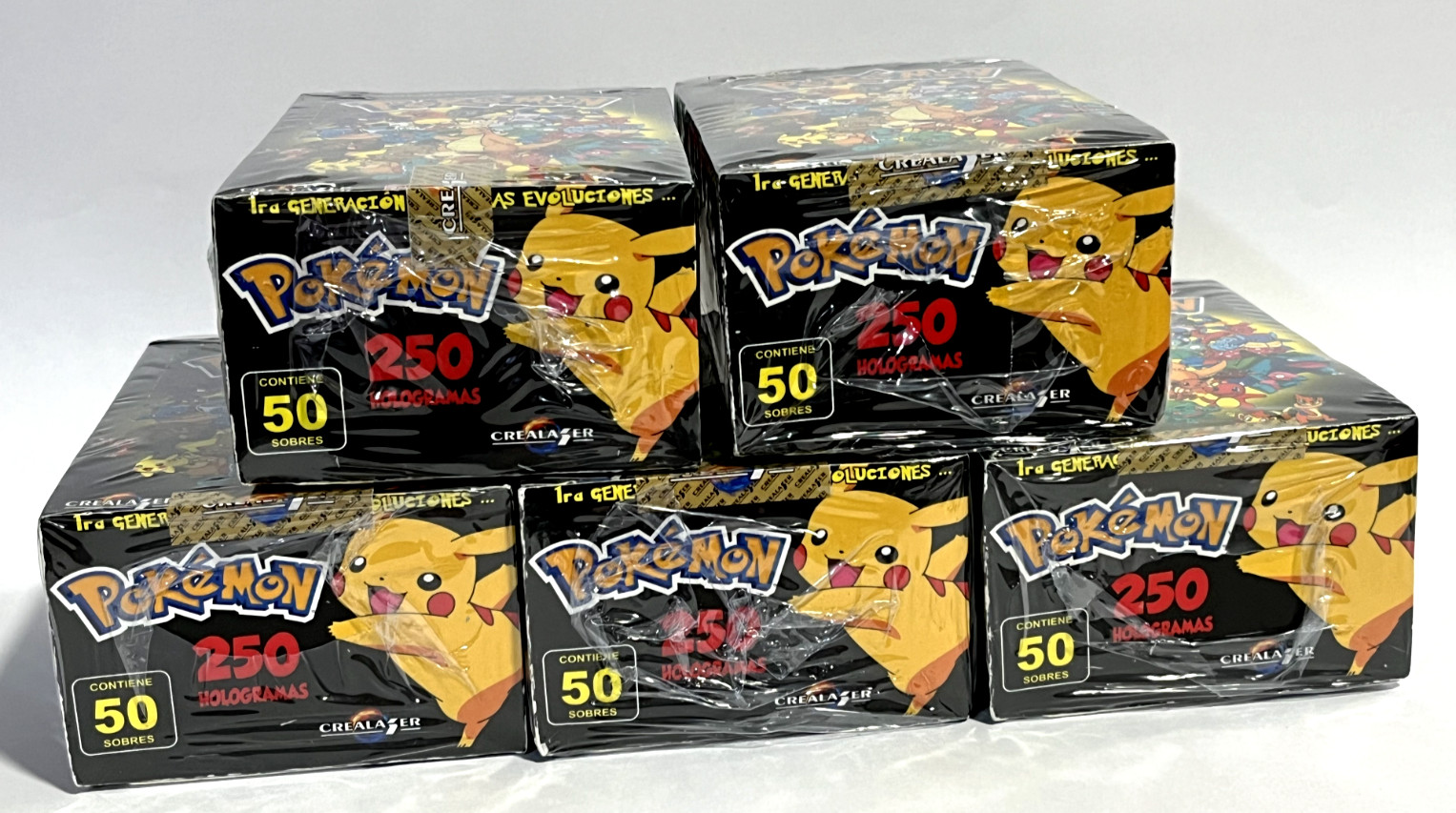 5 BOXES - 2024 BOX POKEMON Last Evolutions Limited Edition **Full Holo** Lugia