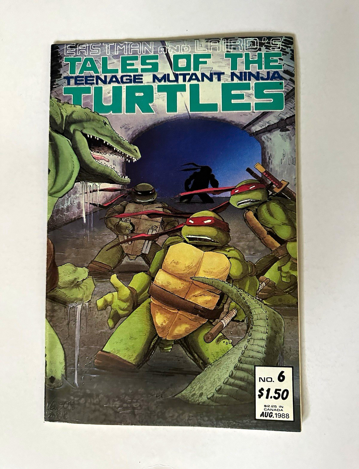 Tales of the Teenage Mutant Ninja Turtles #6 (1988) Eastman & Laird, Mirage