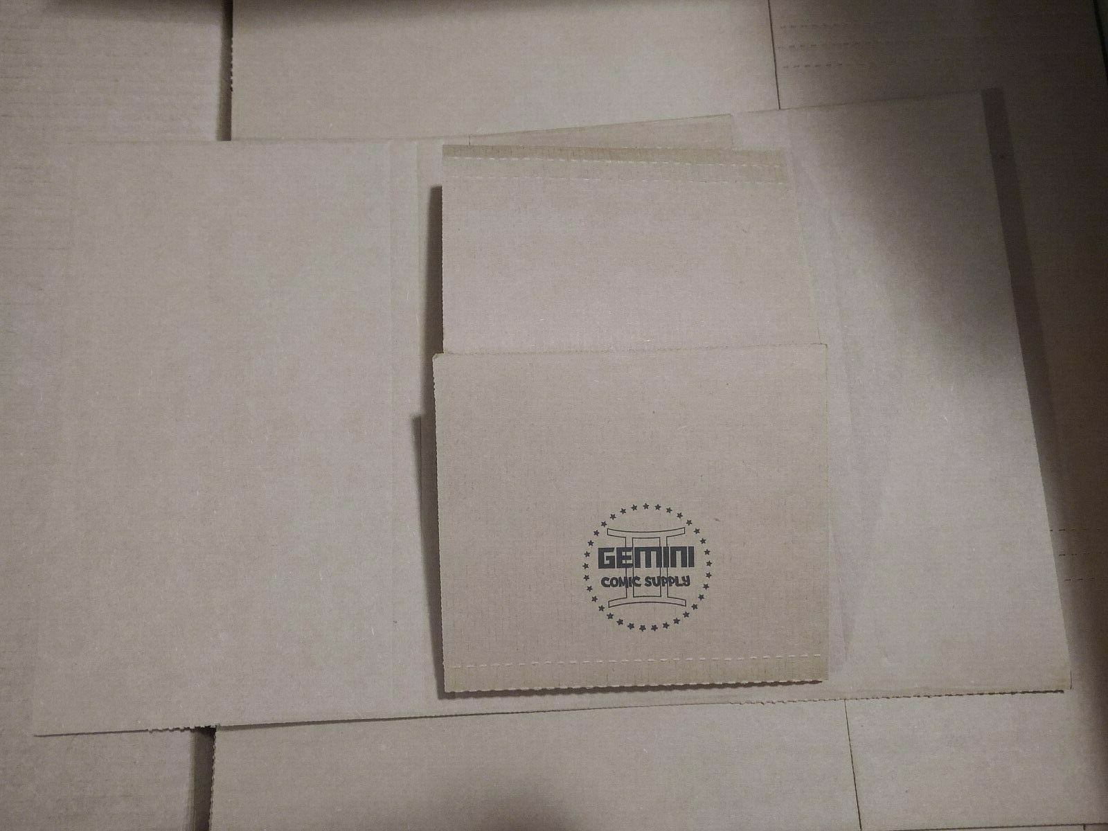 50 GEMINI Comic Book Flash Mailers (Fits most Comic and Graphic Novel sizes)*