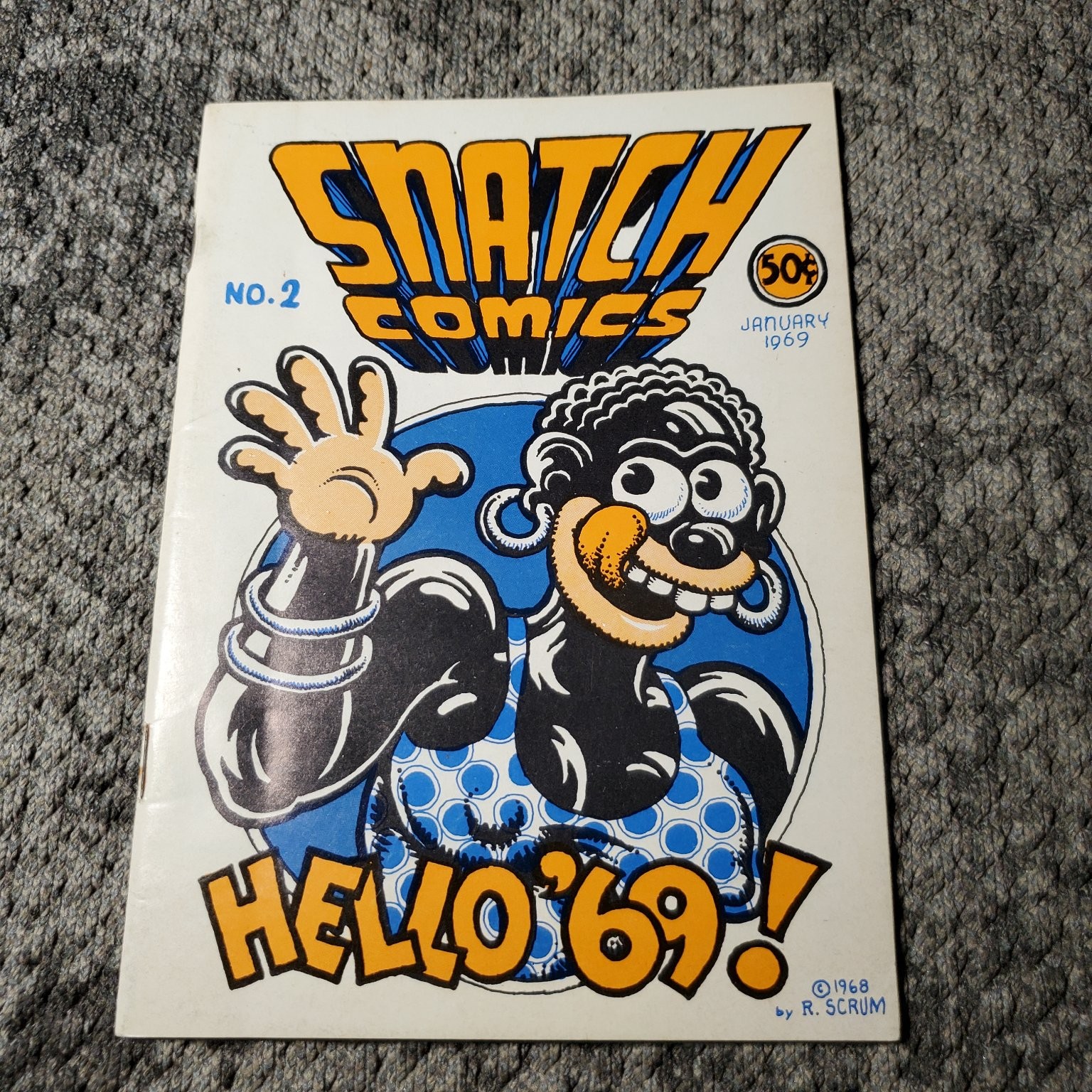 Snatch Comics #2 Indie R. Crumb 1969 Underground Comic Snatch Comics #2 Indie R. Crumb 1969 Underground Comic