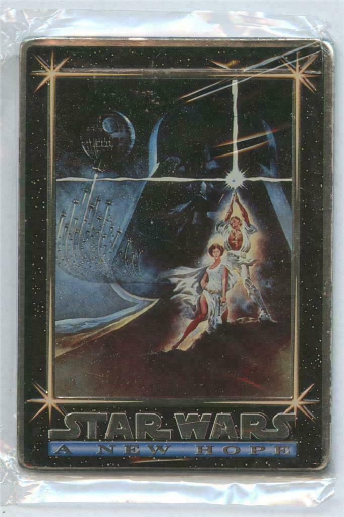 Star Wars A New Hope METAL Promo Card P1 1994 Metallic Images
