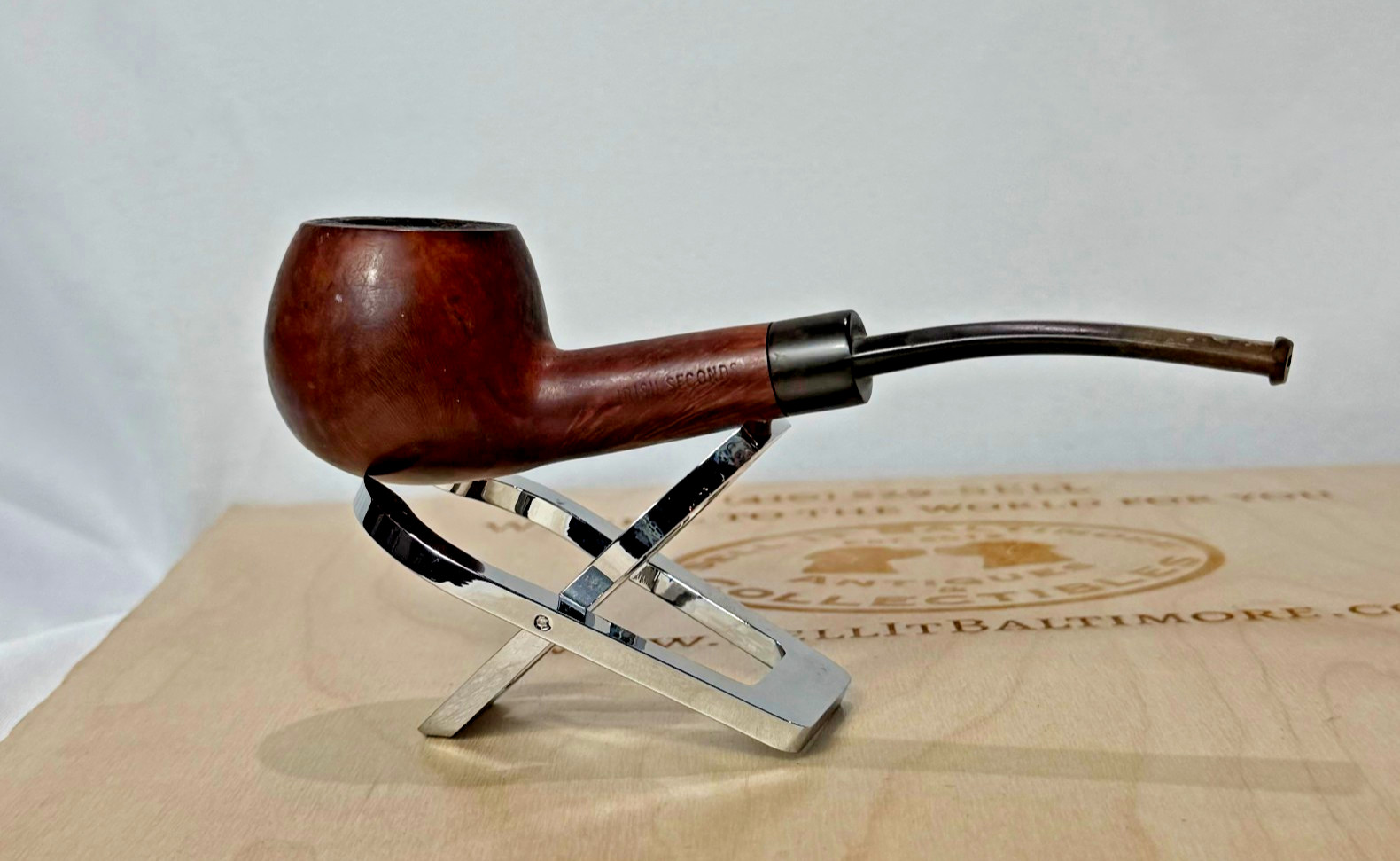 Vtg Irish Seconds Pipe Tomato Ball Shape Made By The Republic Of Ireland