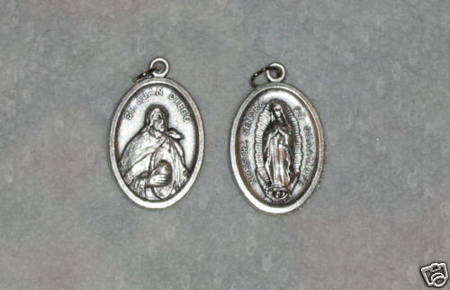 St./Saint Juan Diego/Our Lady of Guadalupe Medal
