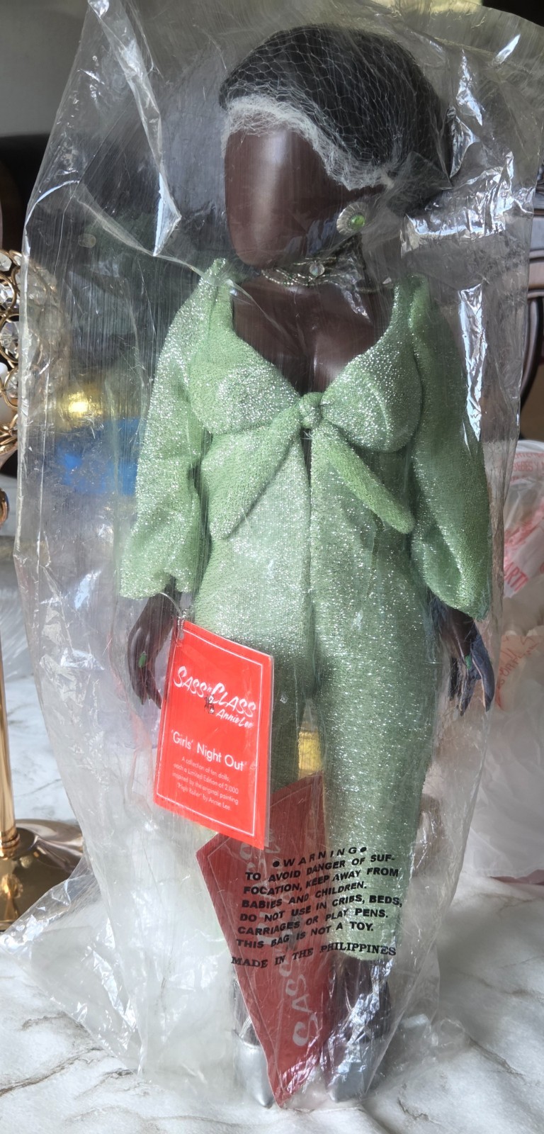 ANNIE LEE SASS 'N CLASS DEBUT- Gorgeous In Green-Limited Edition of 2000 NEW NIP