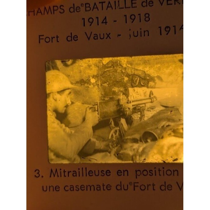 11 Lot 35mm Slide Military WWI World War I Battle of Verdun 1916 France Germany