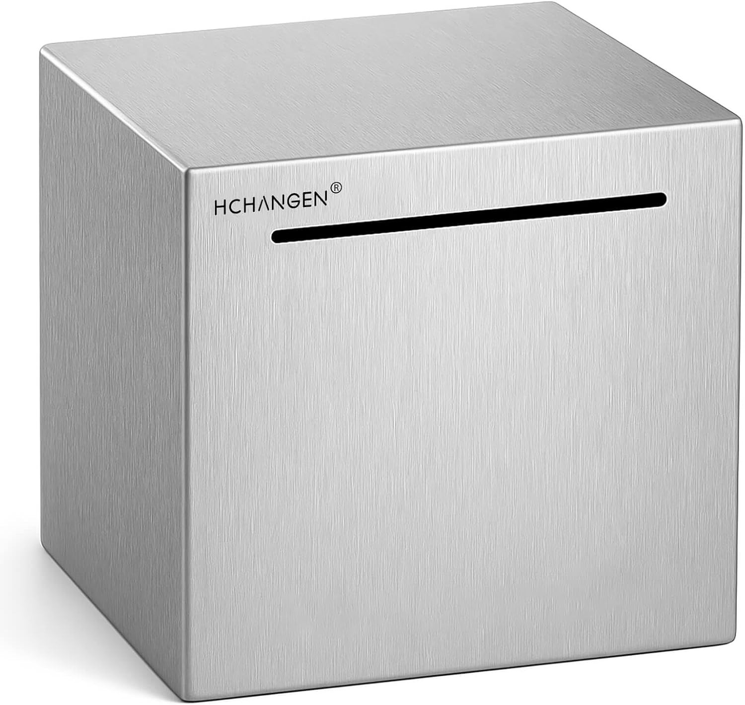 Elegant Stainless Steel Piggy Bank for Adults and Children