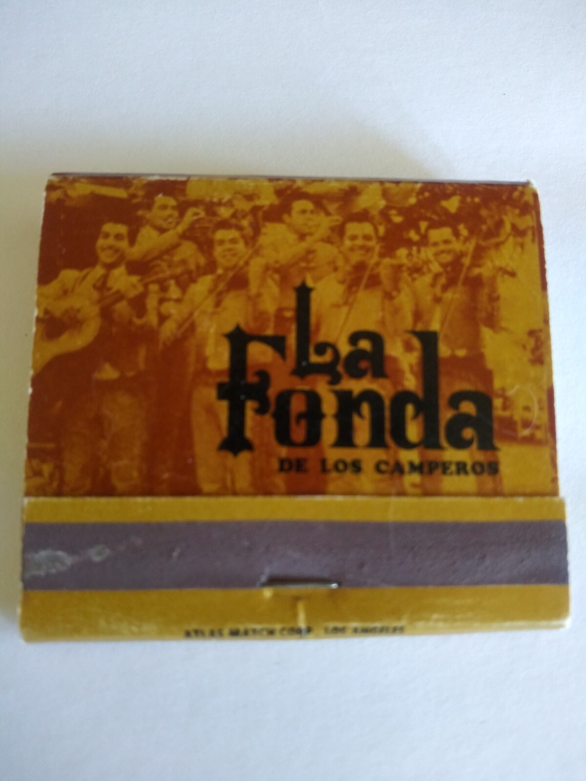 Vintage Matches From La Fonda De Los Camperos Los Angeles California