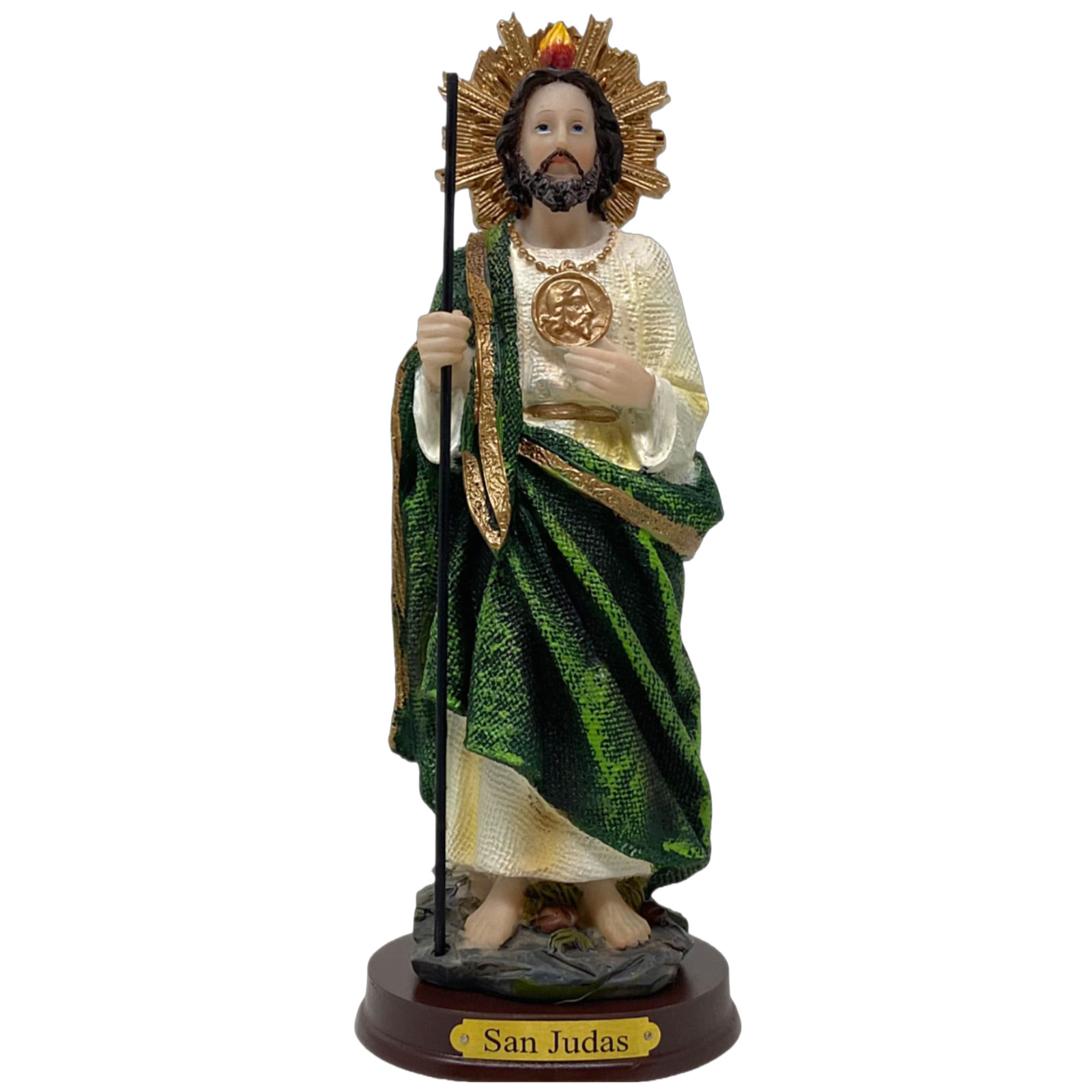 San Judas Tadeo Imagen  8 Inch Resin Statue 1126 Detailed