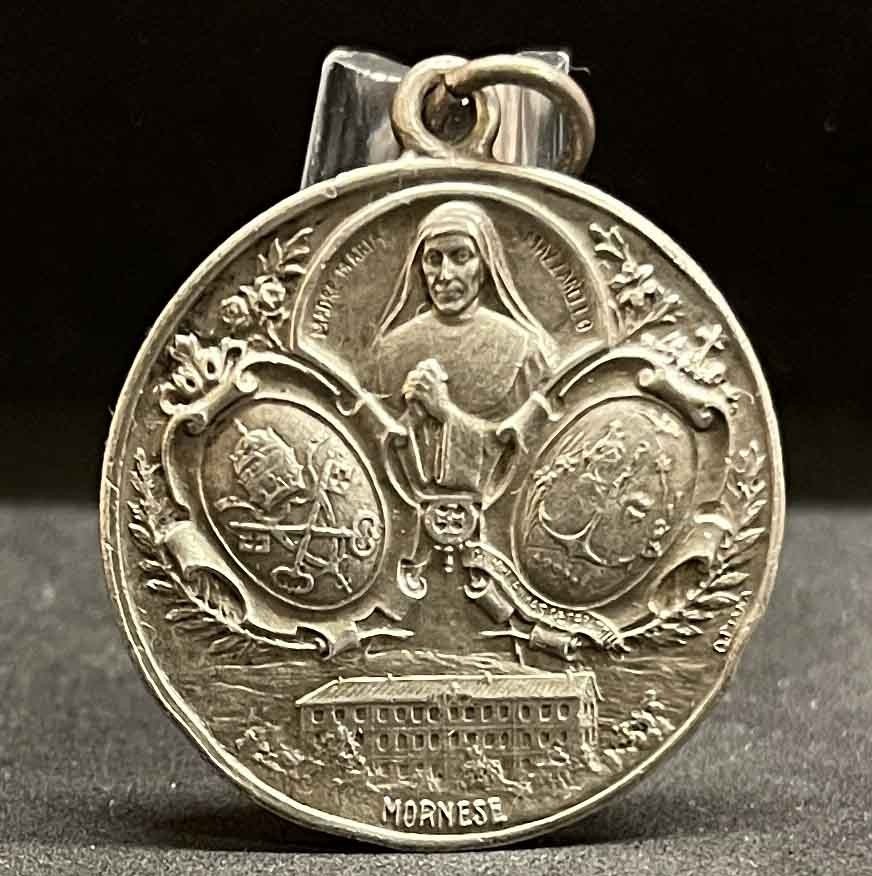 Argentina 1950´ vintage Maria Mazzarello, John Bosco, Mary Help Daughters, medal