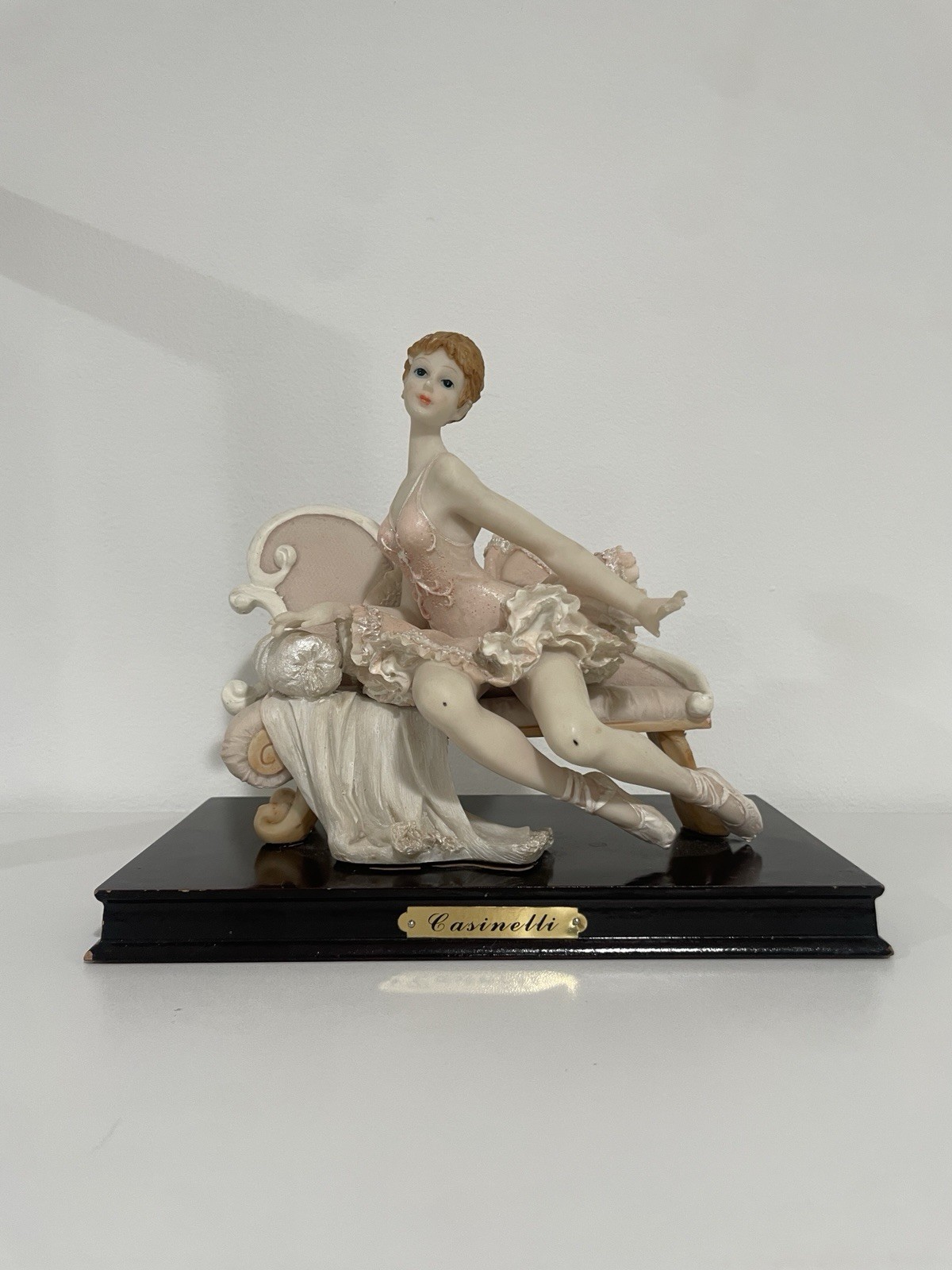 Casinelli Resin And Wood Ballerina From 80’s Or 90’s Vtg Casinelli Resin And Wood Ballerina From 80’s Or 90’s Vtg