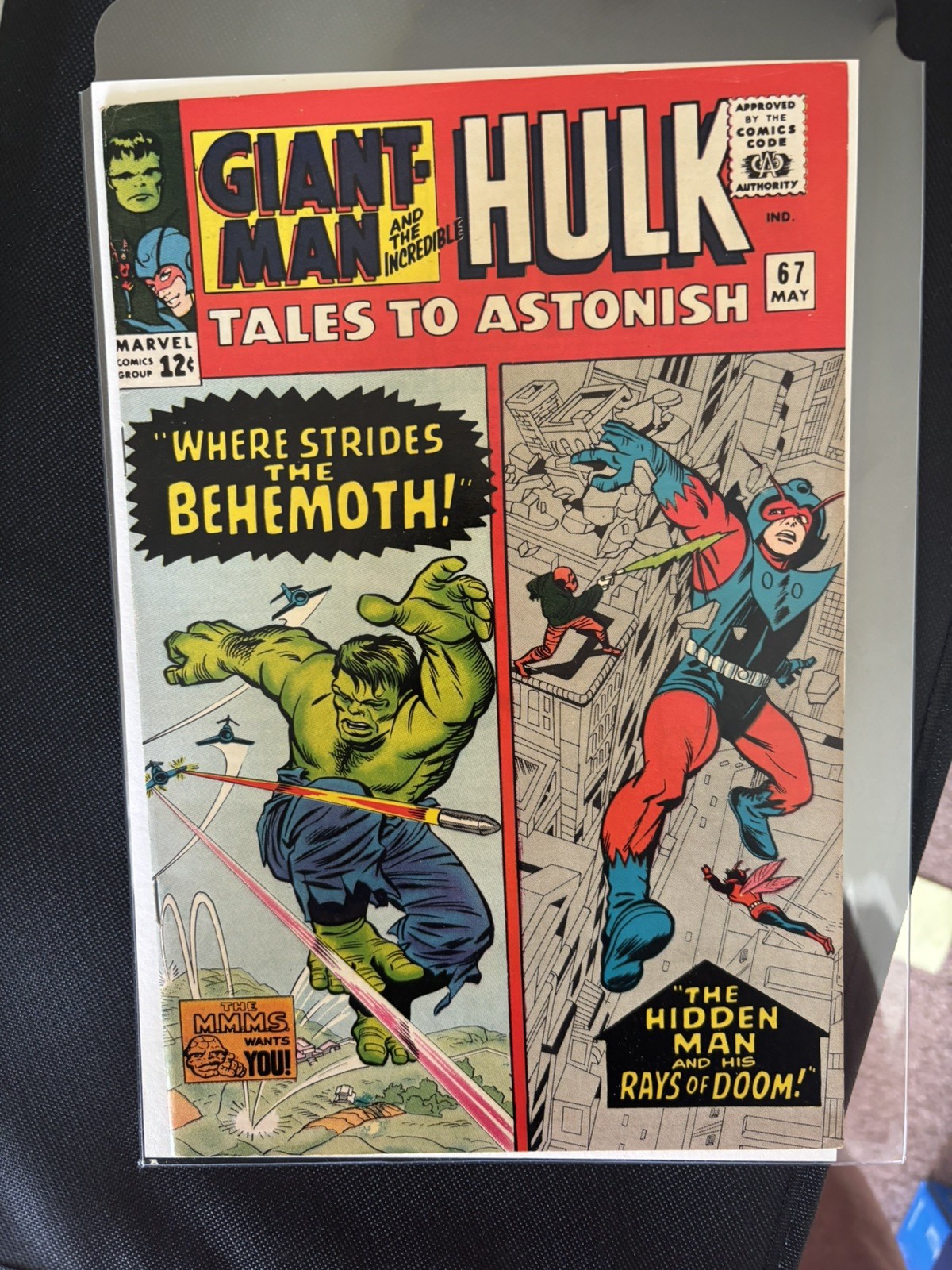 TALES TO ASTONISH (1959-68) #67 - Grade 9.0 9.2 vf/nm  white hulk kirby 