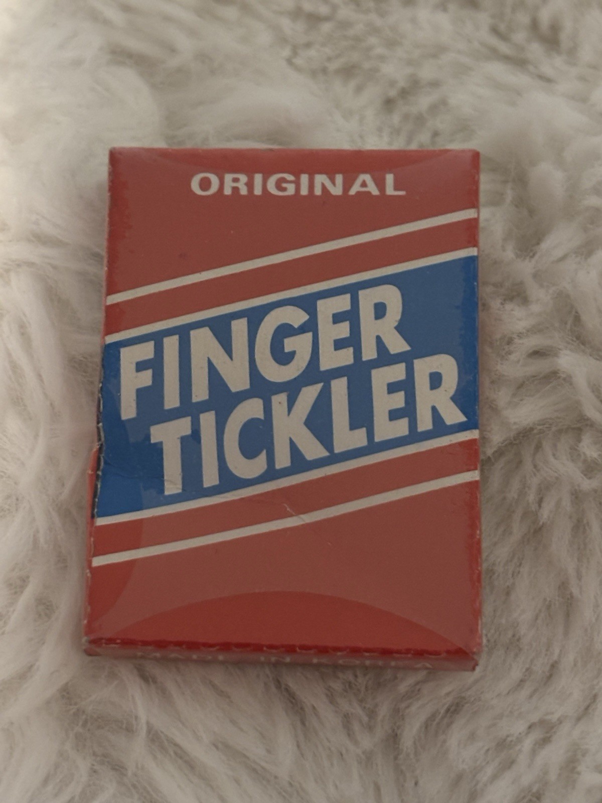 Vintage Finger Tickler Novelty Pack Sealed M&M Rubber Co Made In Korea NOS Gag