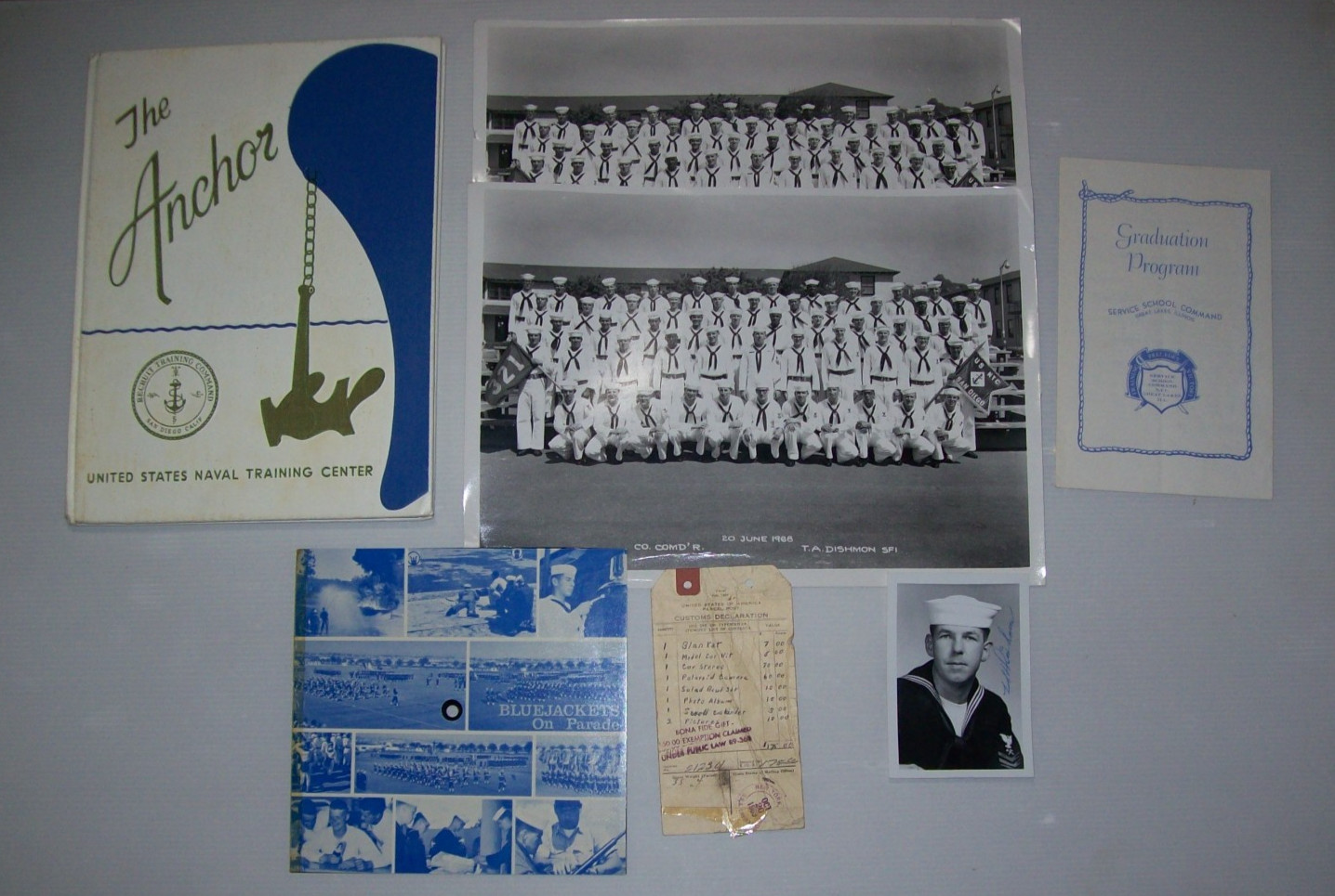 THE ANCHOR US Navy Naval Training Center SAN DIEGO CA 1968 Company 321 +Extras
