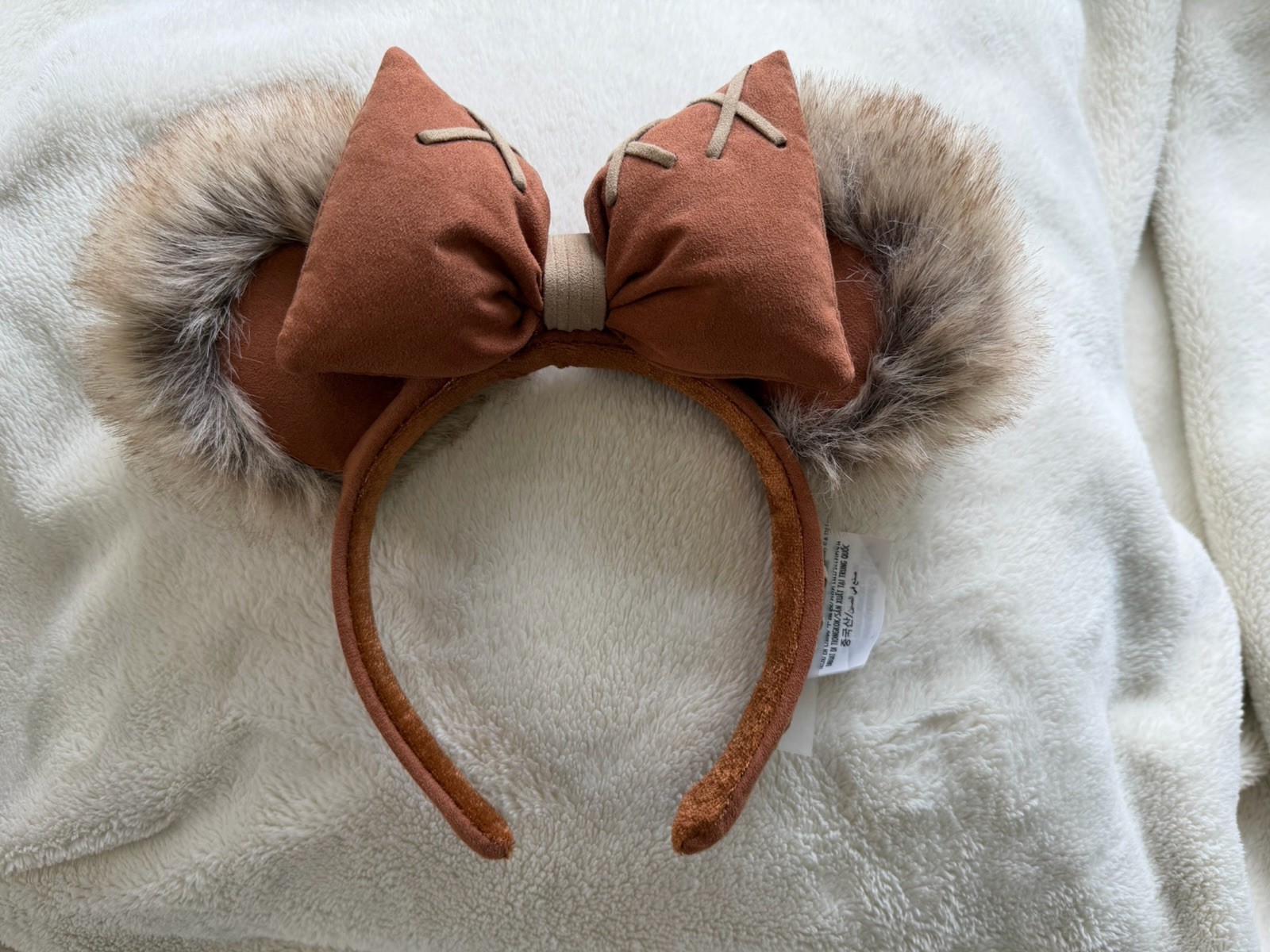 Disney Star Wars Ewok Minnie Ears Headband Designed by Ashley Eckstein