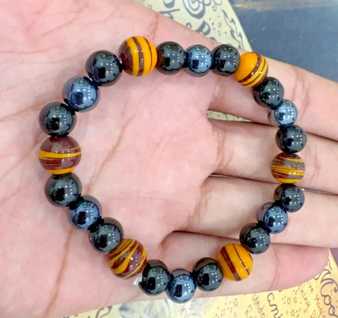 Most Powerful Rudraksha DhanWarsha Bracelet Money, Success, Lottery Love