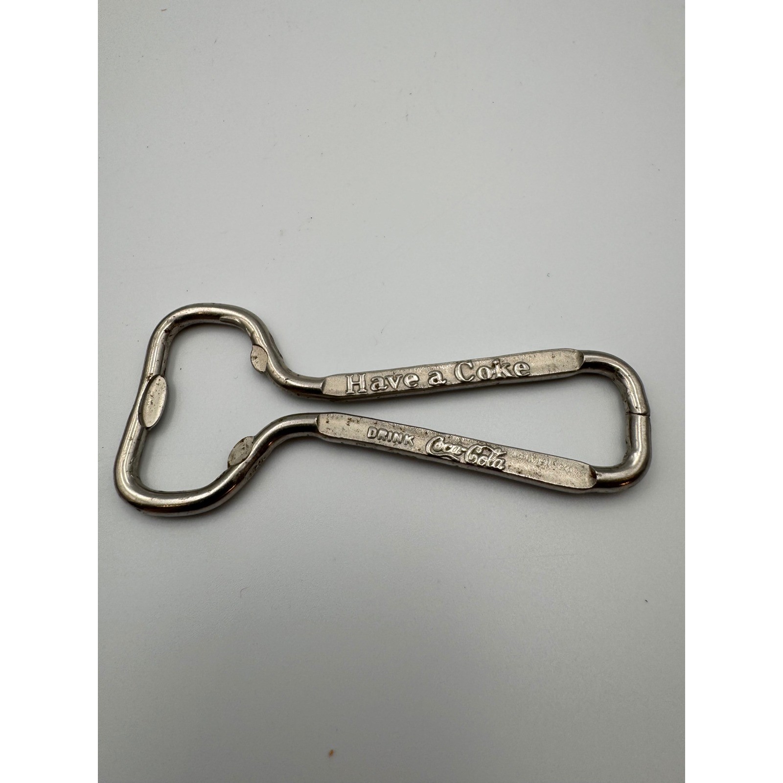 Vintage Coca-Cola Metal Bottle Opener Have a Coke Drink Coca-Cola Silver Tone