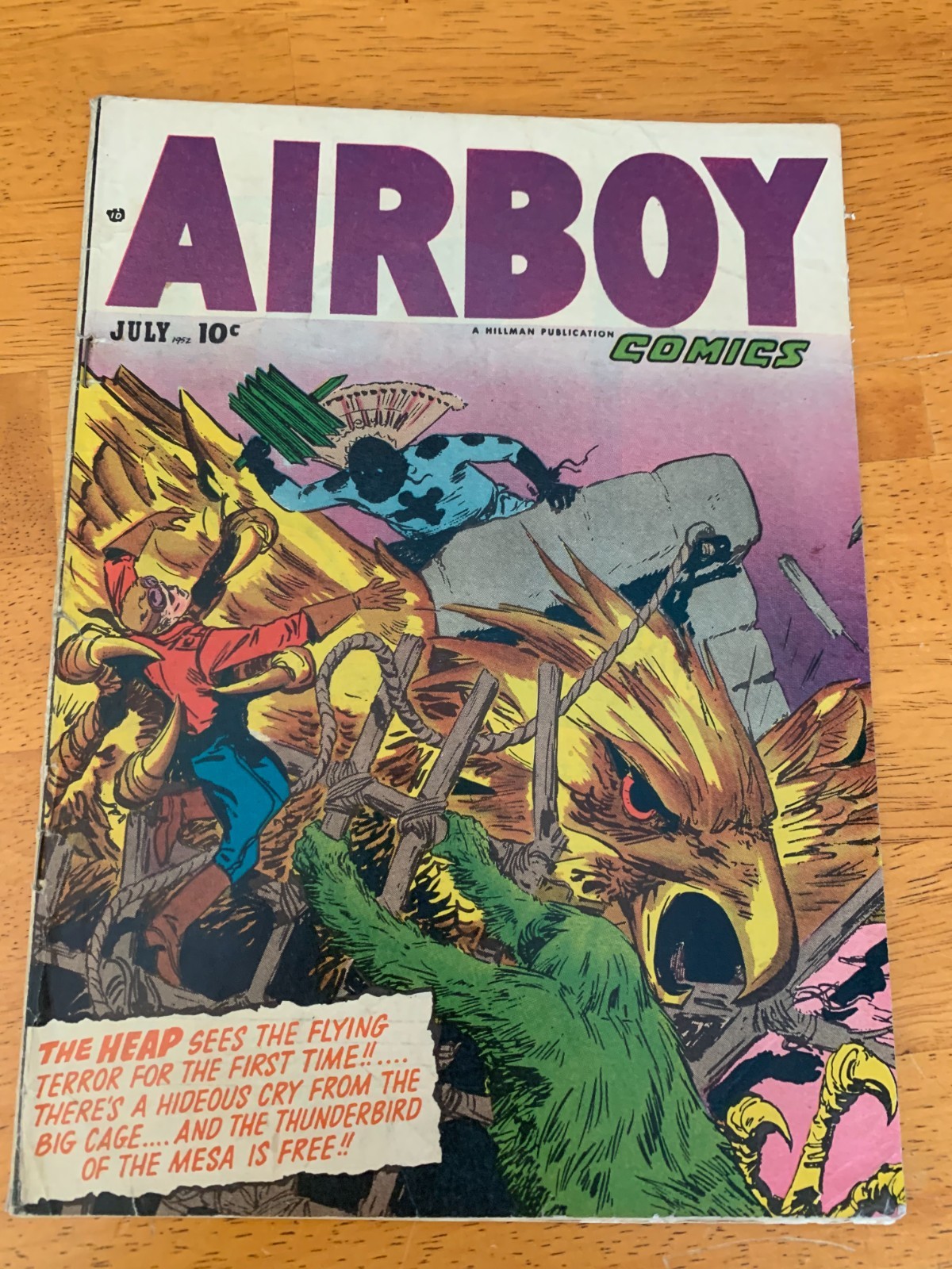 Airboy Comics (1952) vol 9 #6 - 3rd Heap Cover (around a VG-, it's a nice book)