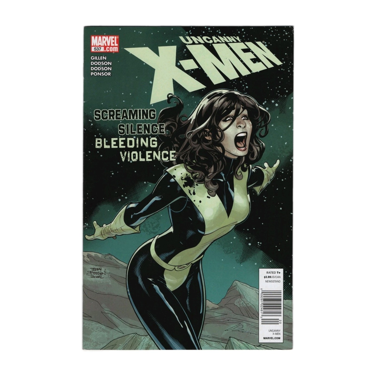 Uncanny X-Men #537 Newsstand Variant Dodson Cover July 2011 Marvel Comics