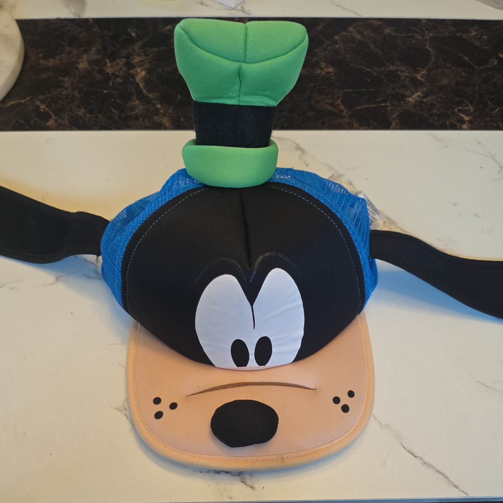 Disney Park Goofy Mesh Character Hat Cap NEW