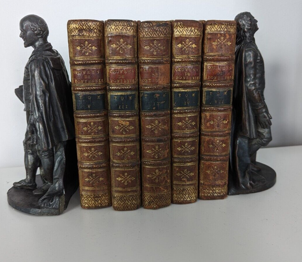 Two Very Rare Antique Copper Sculptures, Wyon, c. 1850 -  Milton & Shakespeare