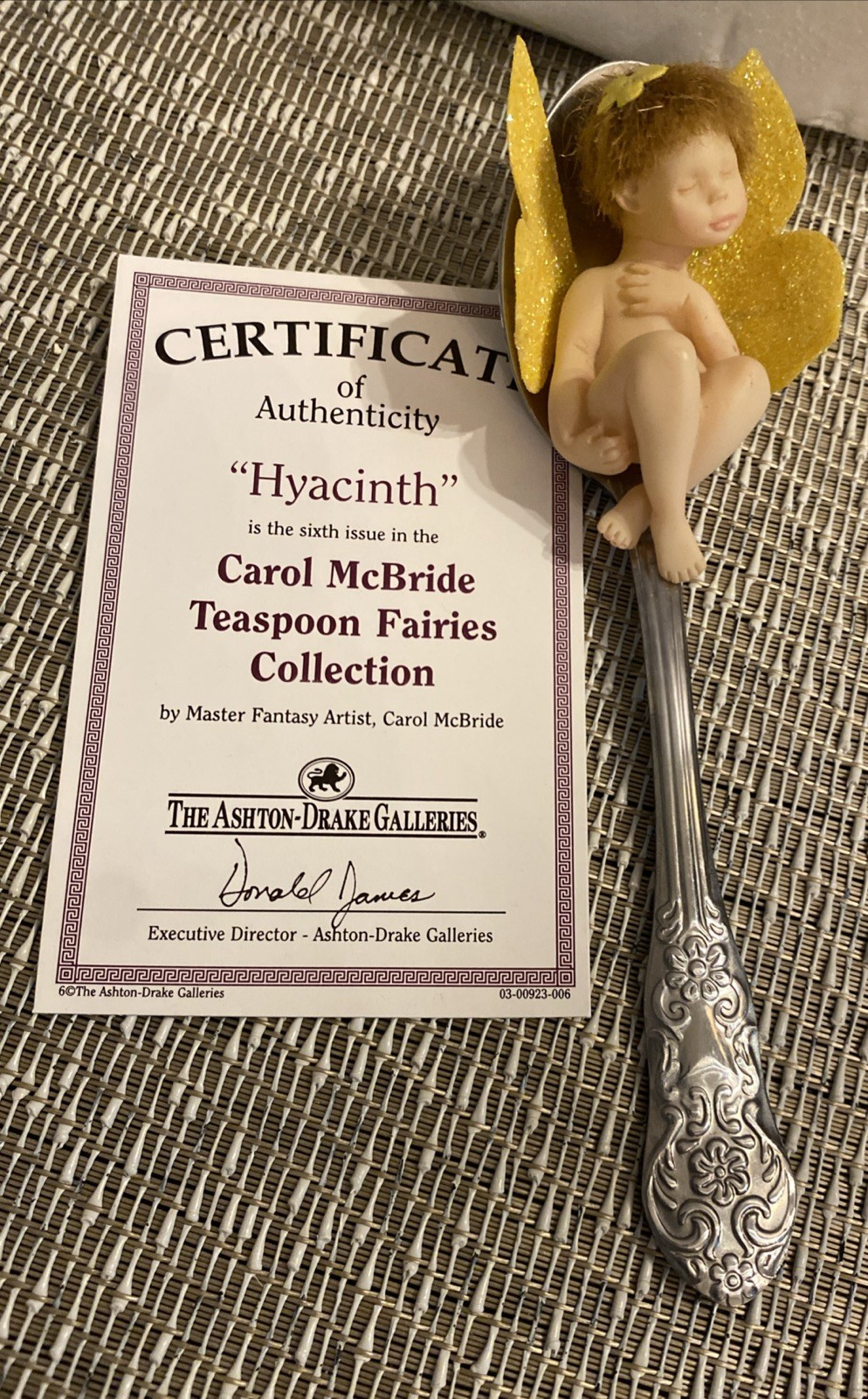 Carol McBride Teaspoon Fairies 