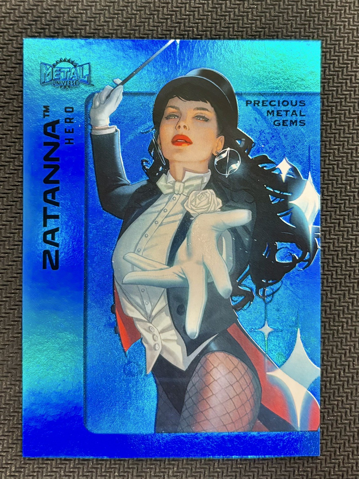 2025 Skybox Metal Universe Batman PMG Blue 47/50 Zatanna #18 0m4d