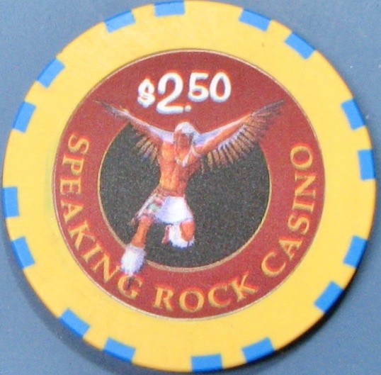 Speaking Rock. $2.50 Casino Chip. El Paso, TX. 26b.