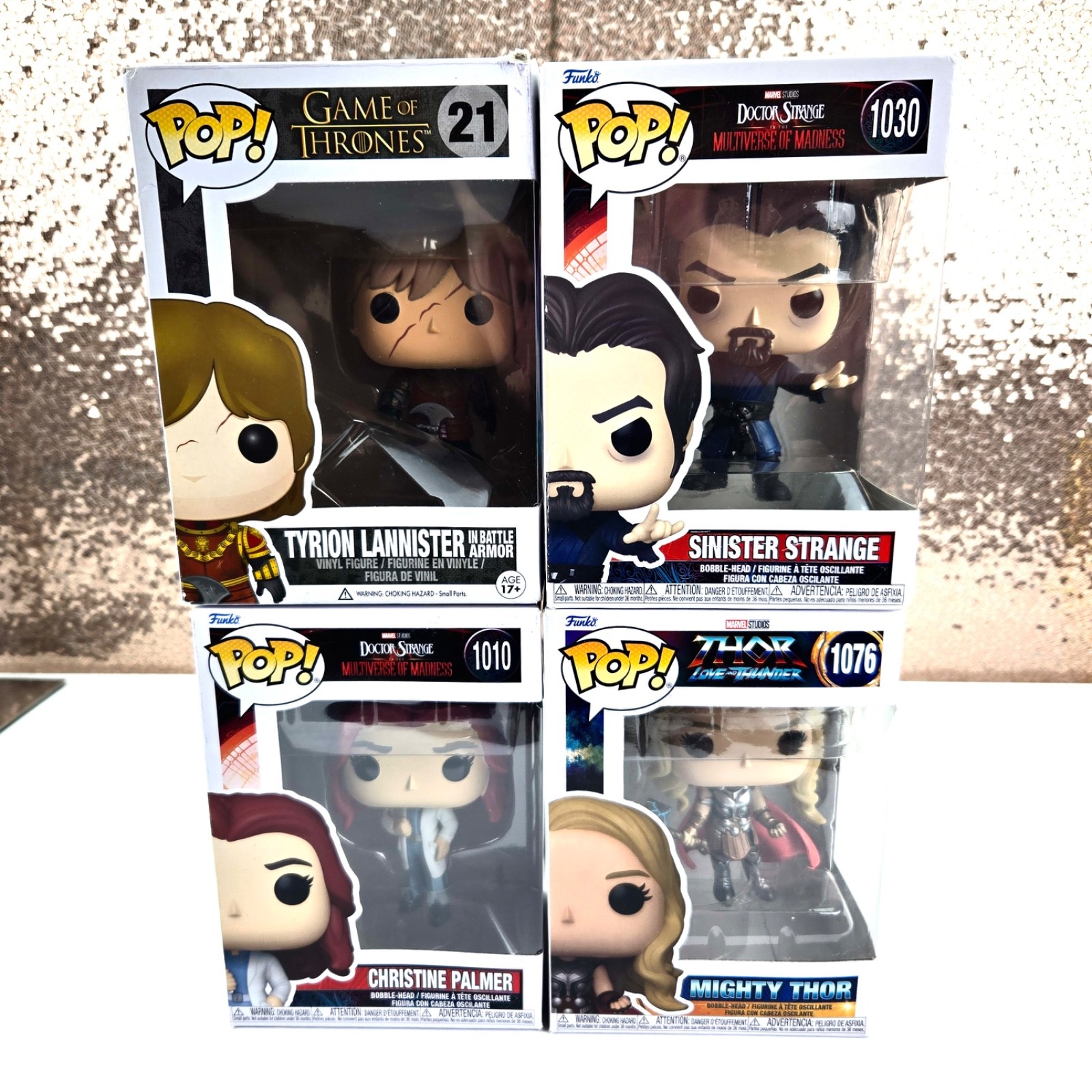 Funko Pop Set of #4 (21/1030/1010/1076)