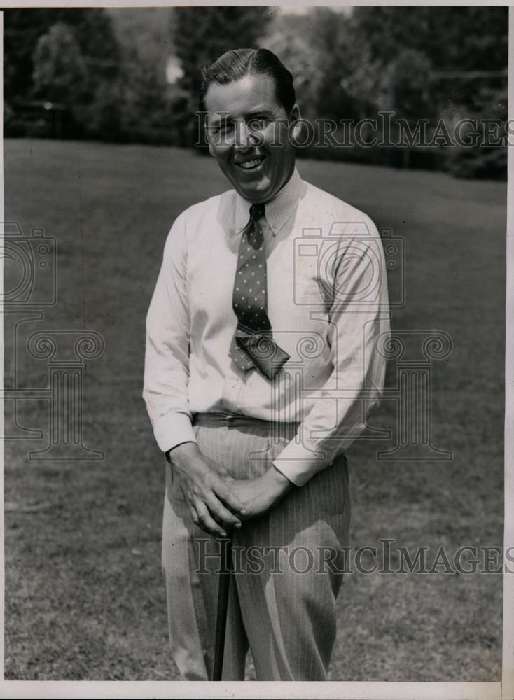 1936 Press Photo Sam Parks National Open golf champion - net09461