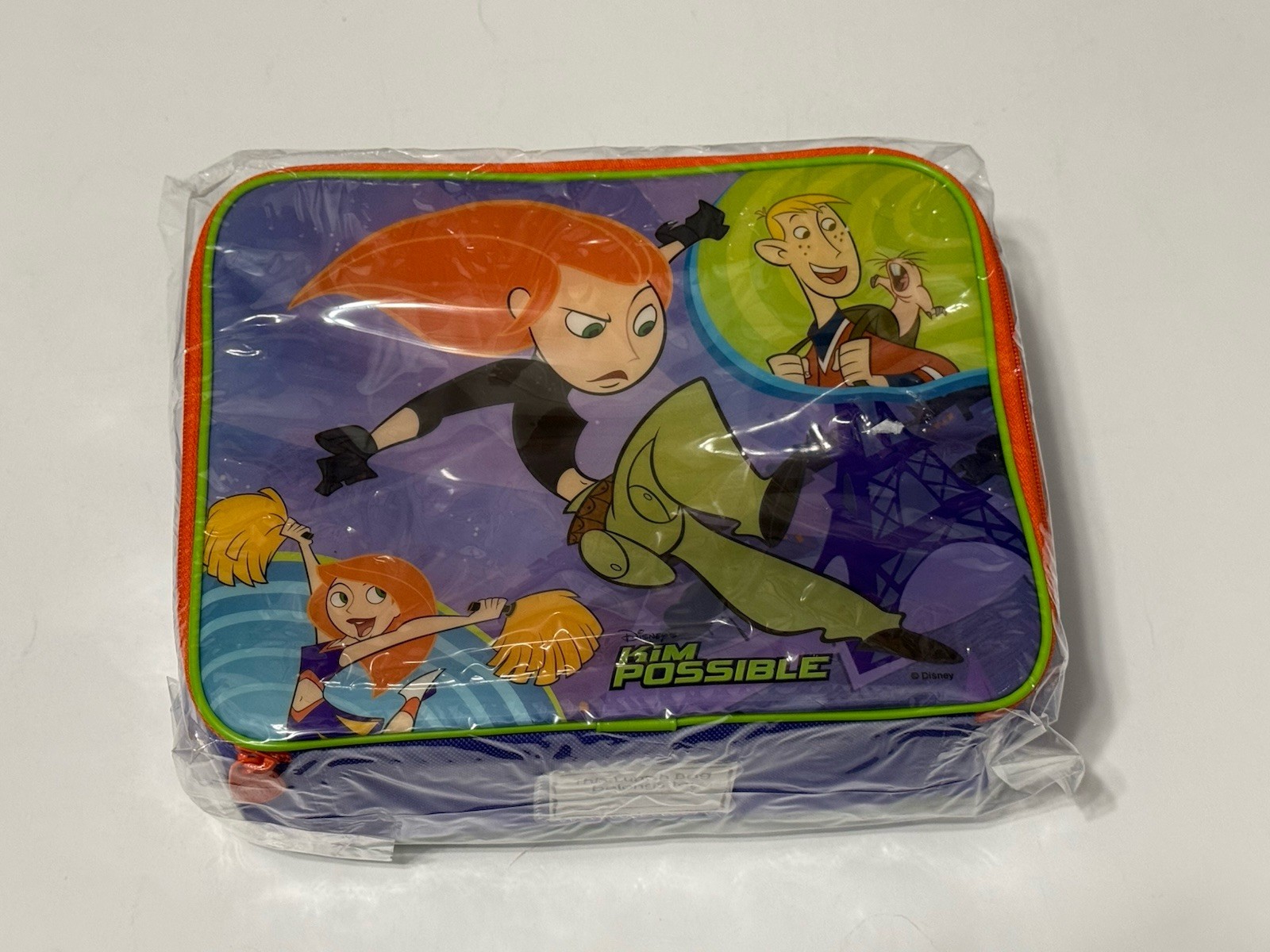 Disney Kim Possible Lunch bag Early 2000s Official Merch Disney Sealed Lunchbox