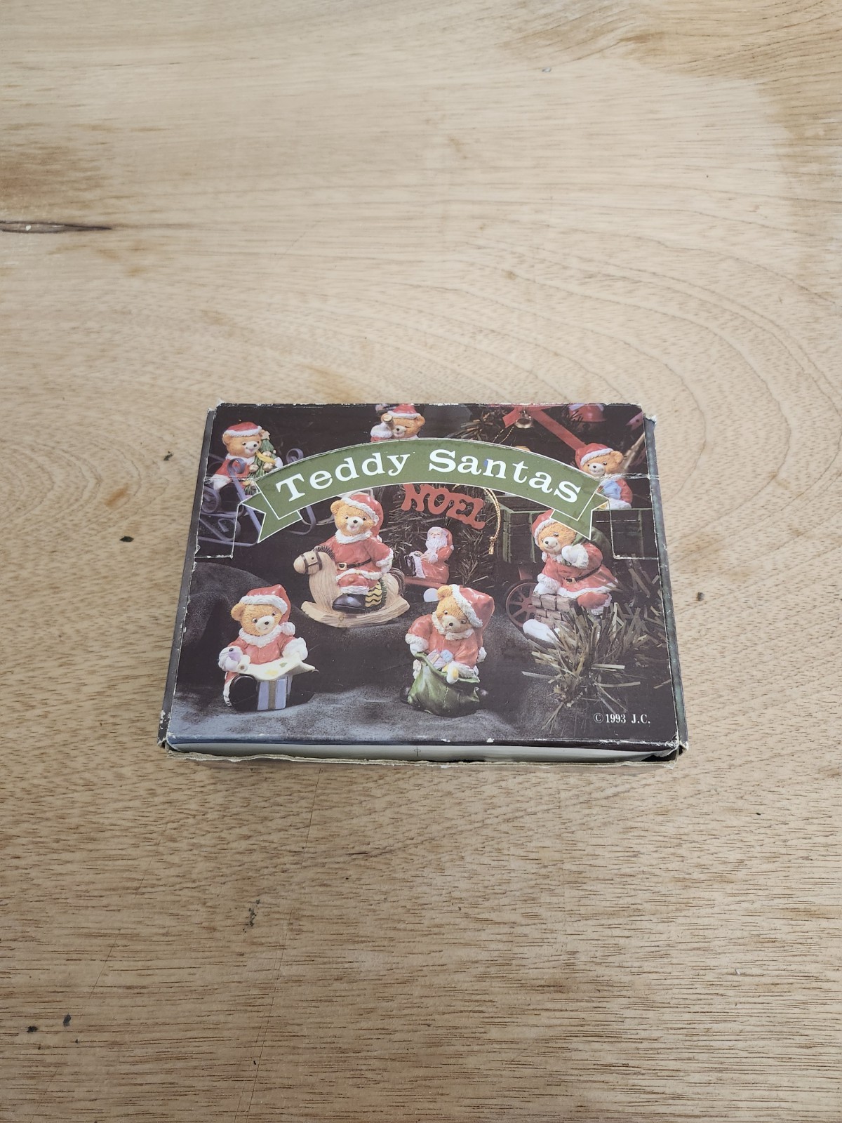 Cherished Teddies Limited Edition Santa Series Figurines- Box Of 12 Bears 1993