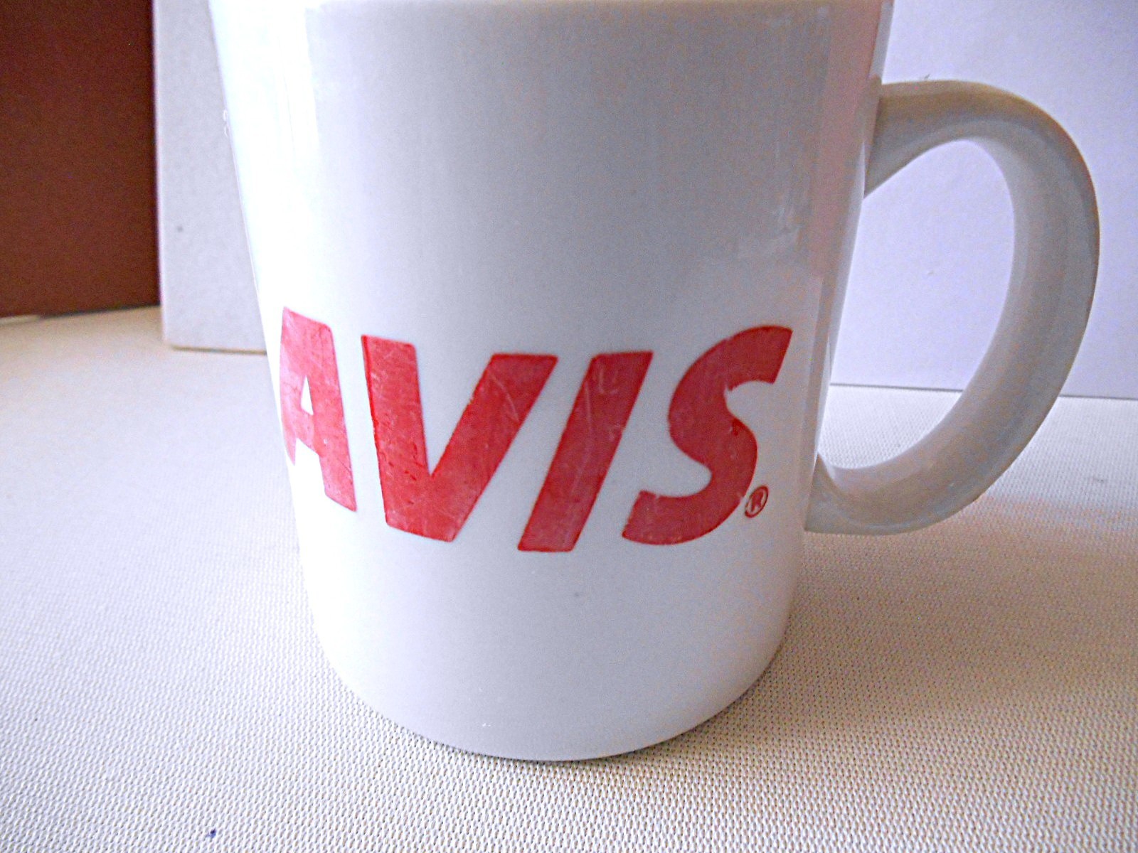 1990\'s AVIS Rent a Car MOO (Moments of Opportunity) Coffee Mug