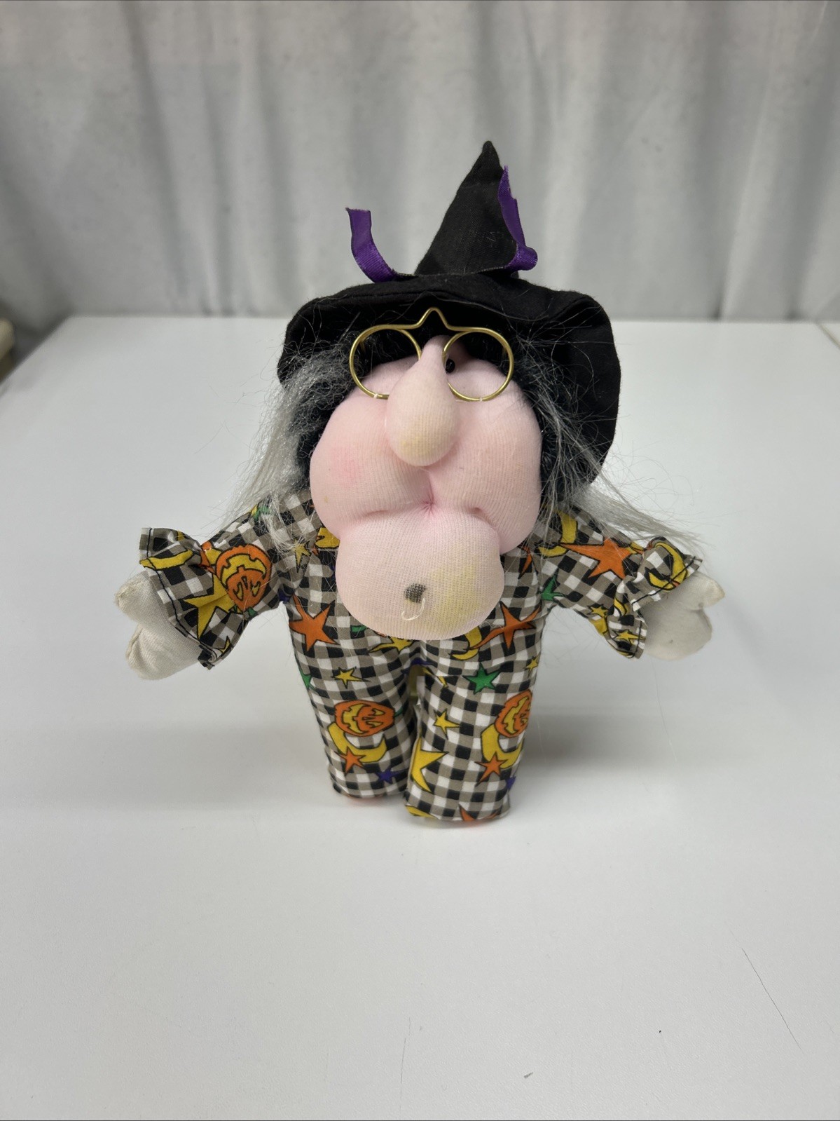 VTG Joelson Industries Kitchen Witch Halloween Decoration Shelf Sitter Doll VTG Joelson Industries Kitchen Witch Halloween Decoration Shelf Sitter Doll