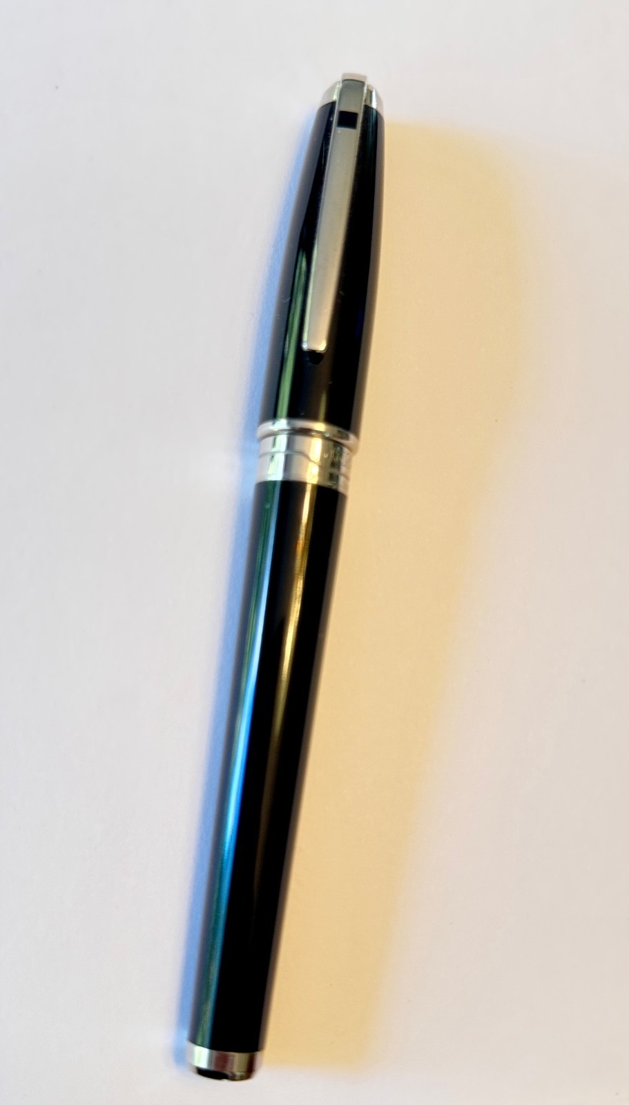 S.T. Dupont Olympio XL Fountain Pen Chinese Lacquer 18k gold nib