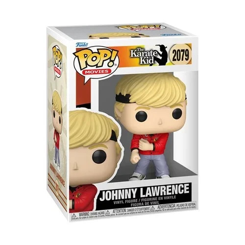 Funko POP The Karate Kid Johnny Lawrence Figure 2079 + Protector