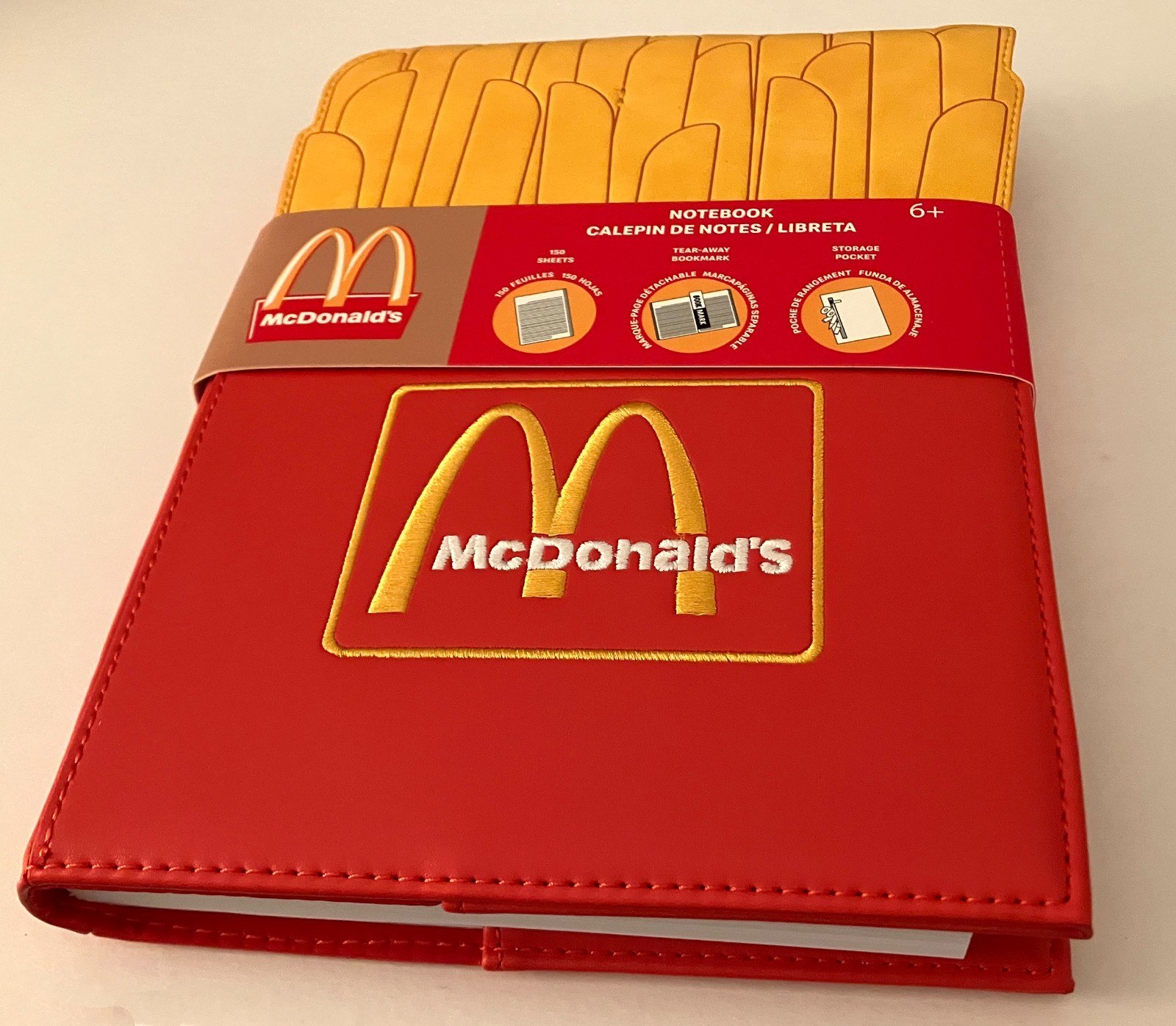 McDonald\'s French Fry Box Notebook - Loungefly - French Fries