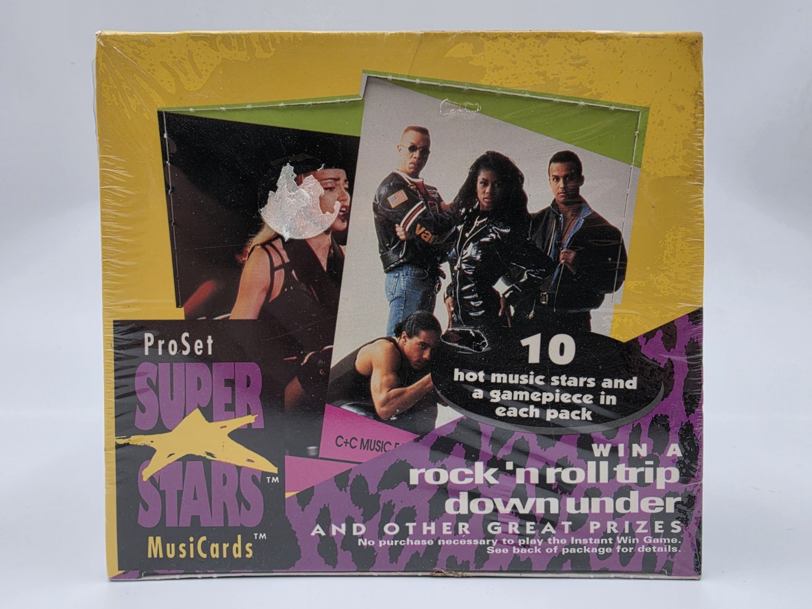 1991 Pro Set Super Stars Musicards Series 2 New & Sealed Box