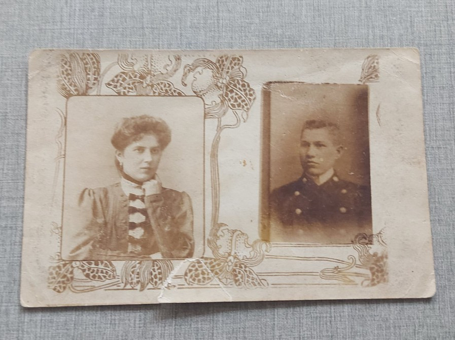 Photo Postcard portraits 1904