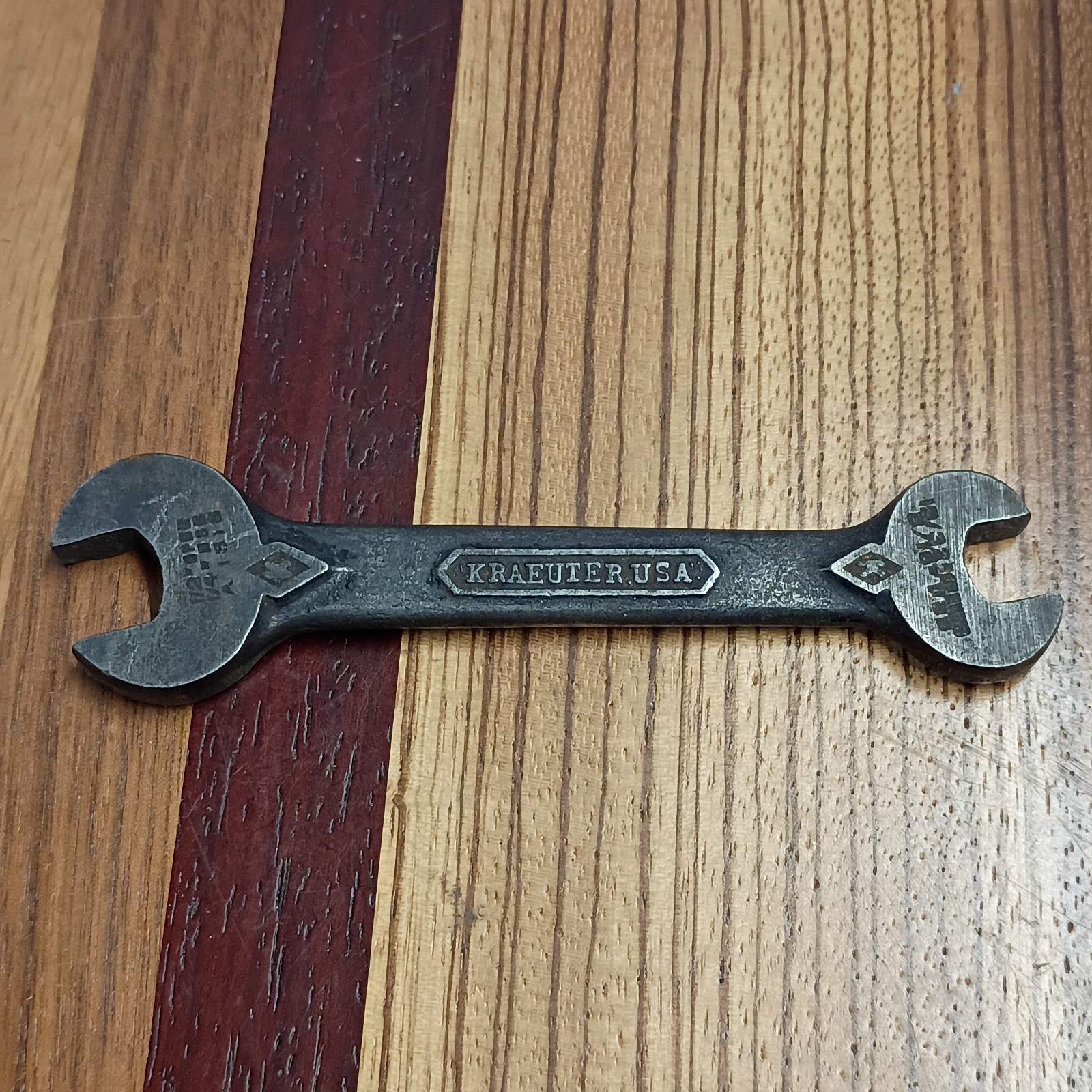 Vintage 5” Diamond K logo Kraeuter USA Open End Wrench
