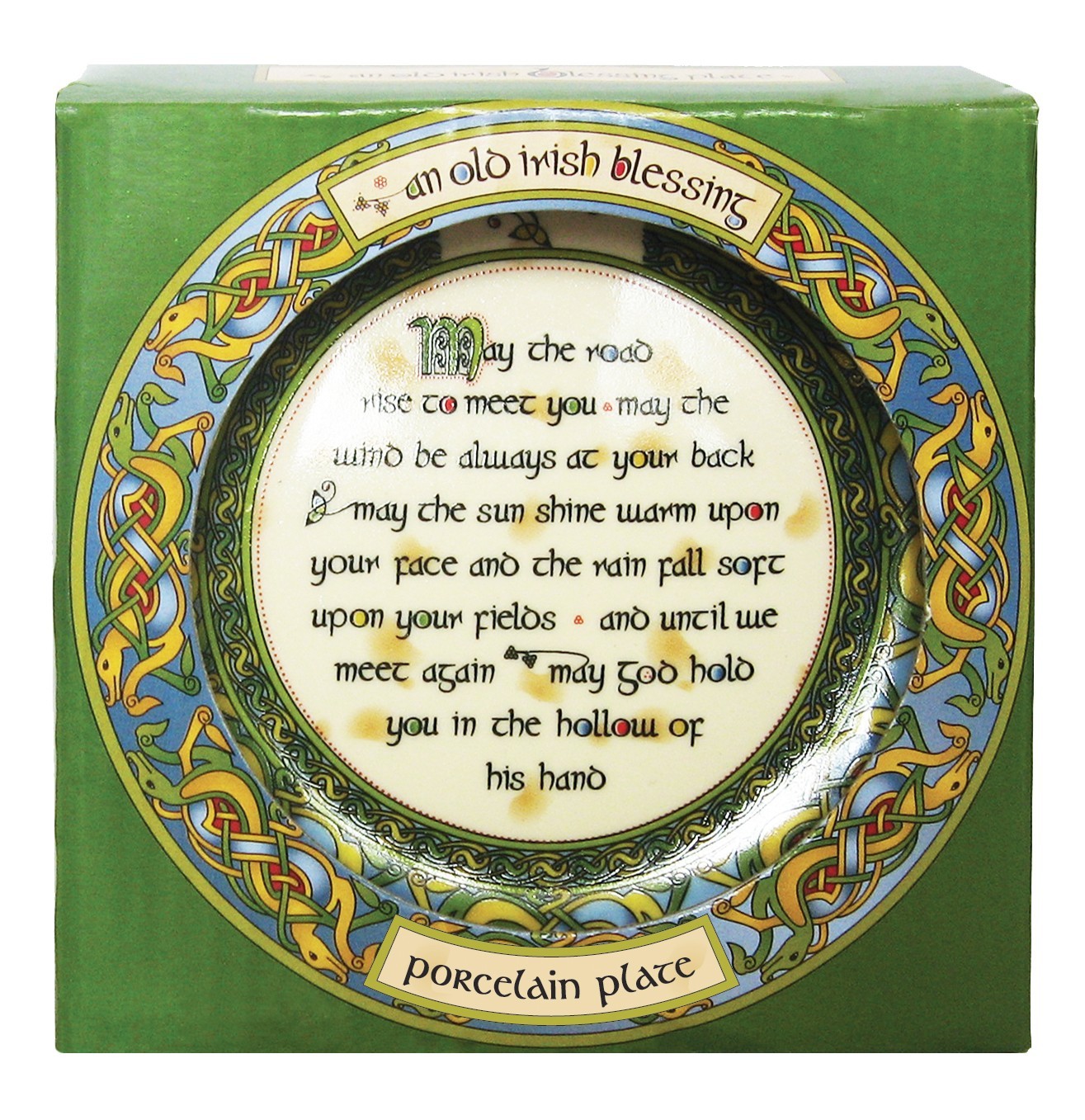 Royal Tara Bone China Plate Old Irish Blessing 4