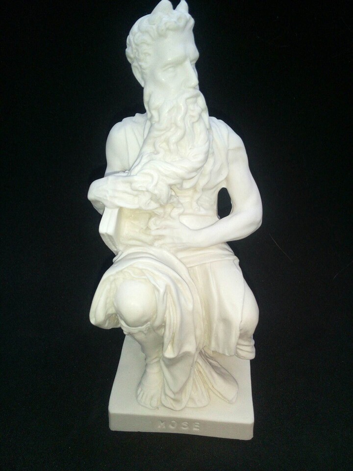 Michelangelo's Moses Statue, Beautiful Catholid Fiogurine, 6 Michelangelo's Moses Statue, Beautiful Catholid Fiogurine, 6