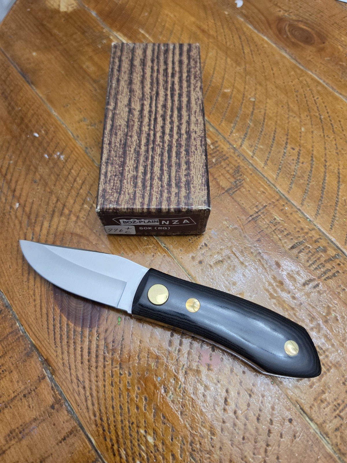 Vintage Bonanza Barry Wood Swing Lock  Knife Colt MK1 996 Brand New NOS RARE