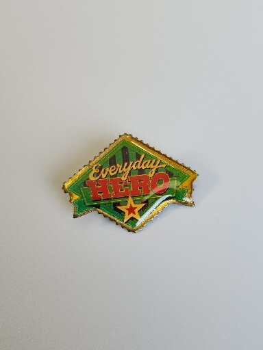 Everyday Hero Lapel Pin Recognition for the Hero in Your Life