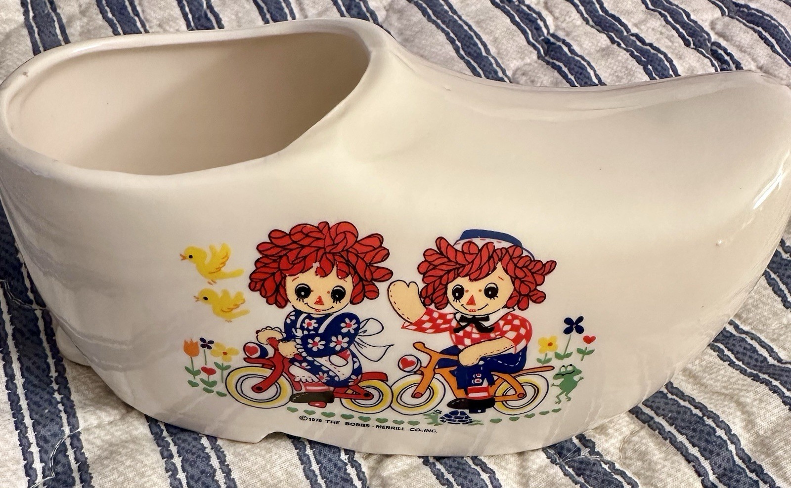 Ruebens Original Ragedy Ann & Andy Dutch Planter Vintage 1976